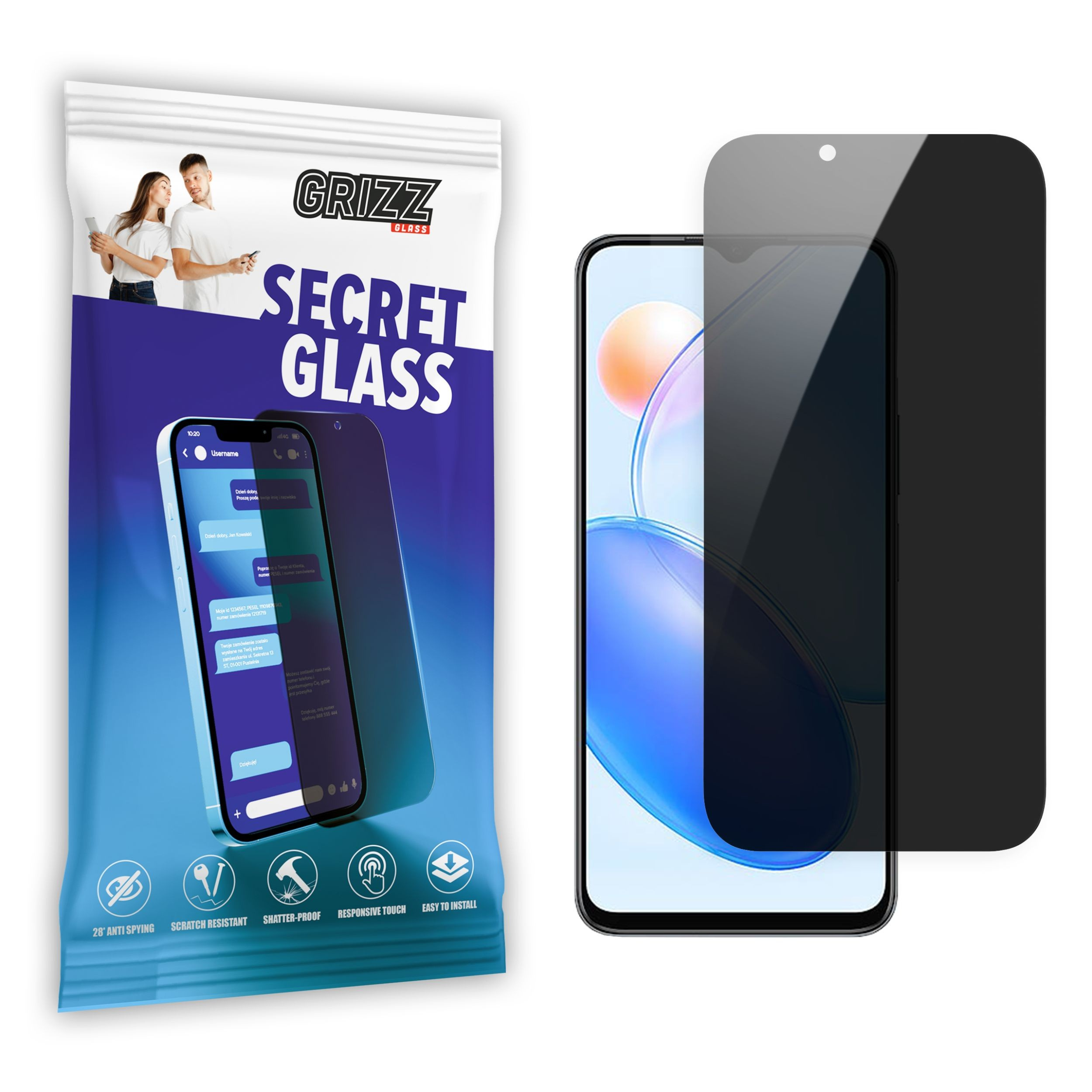GrizzGlass SecretGlass Honor Play 6C
