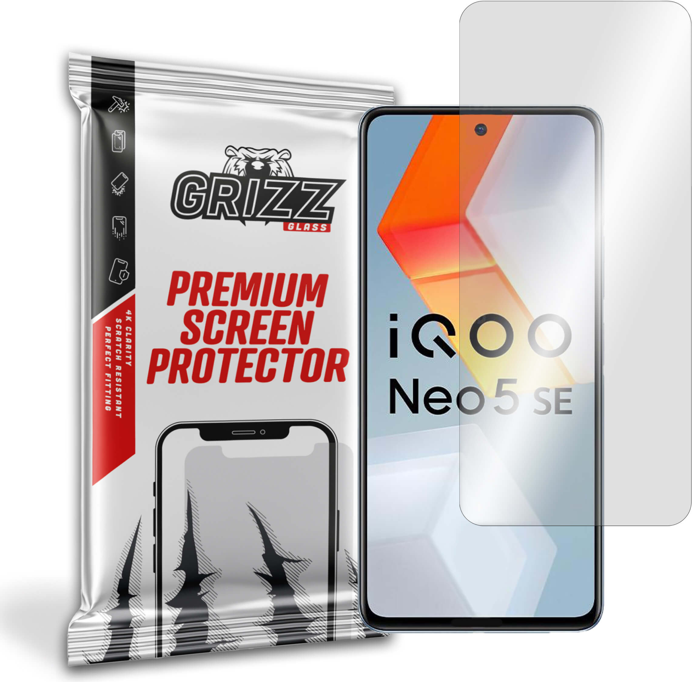 GrizzGlass HybridGlass Vivo IQOO Neo 5 SE 5G