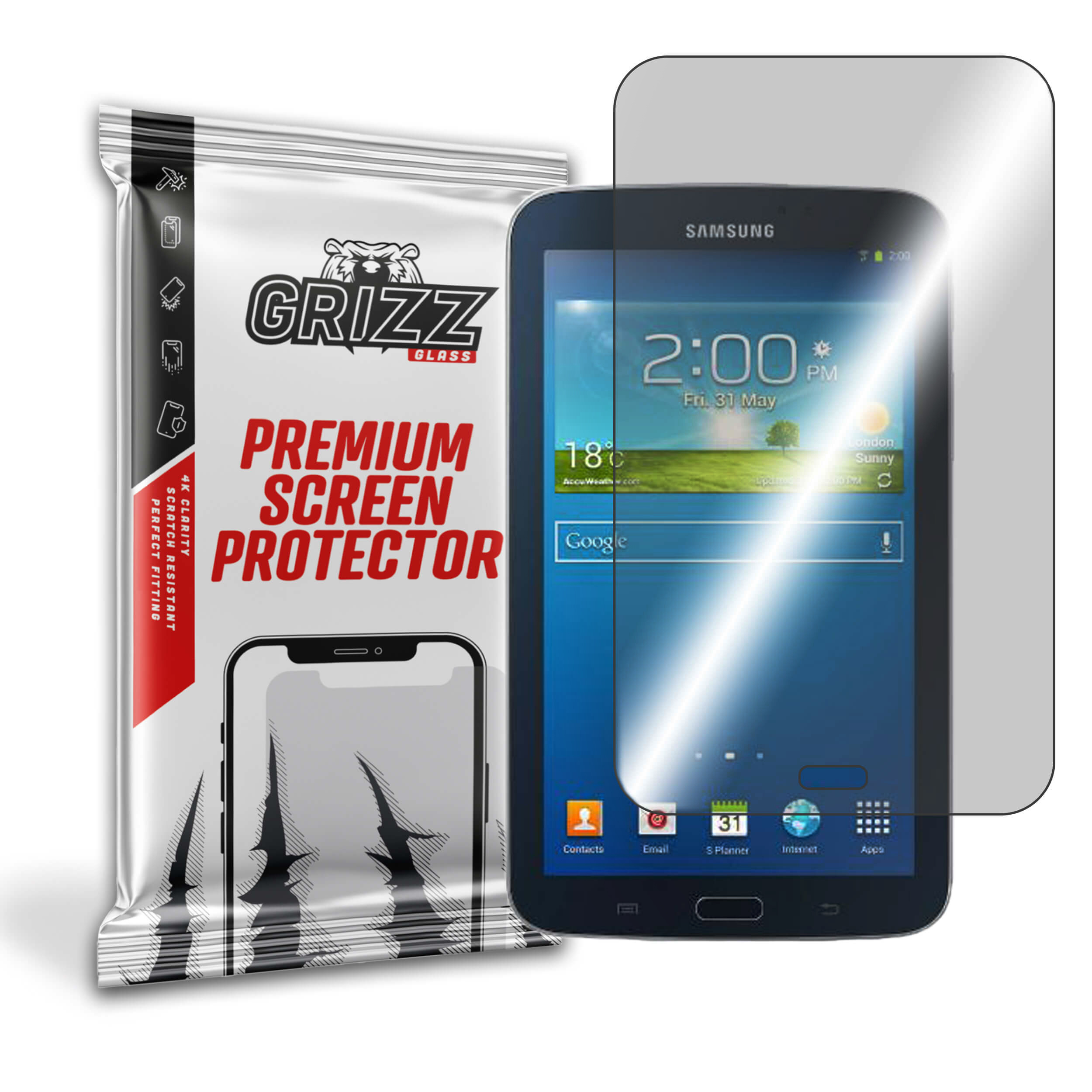 GrizzGlass PaperScreen Samsung Galaxy Tab 3 T210