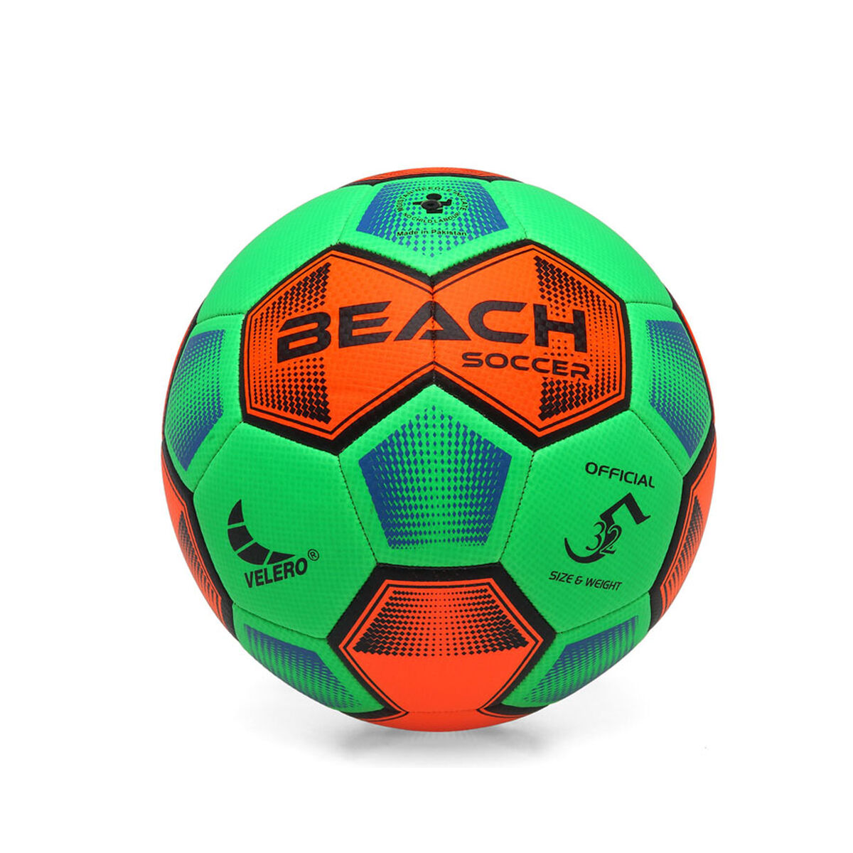 Beach Soccer Ball PVC Ø 20 cm Green 20-23 cm