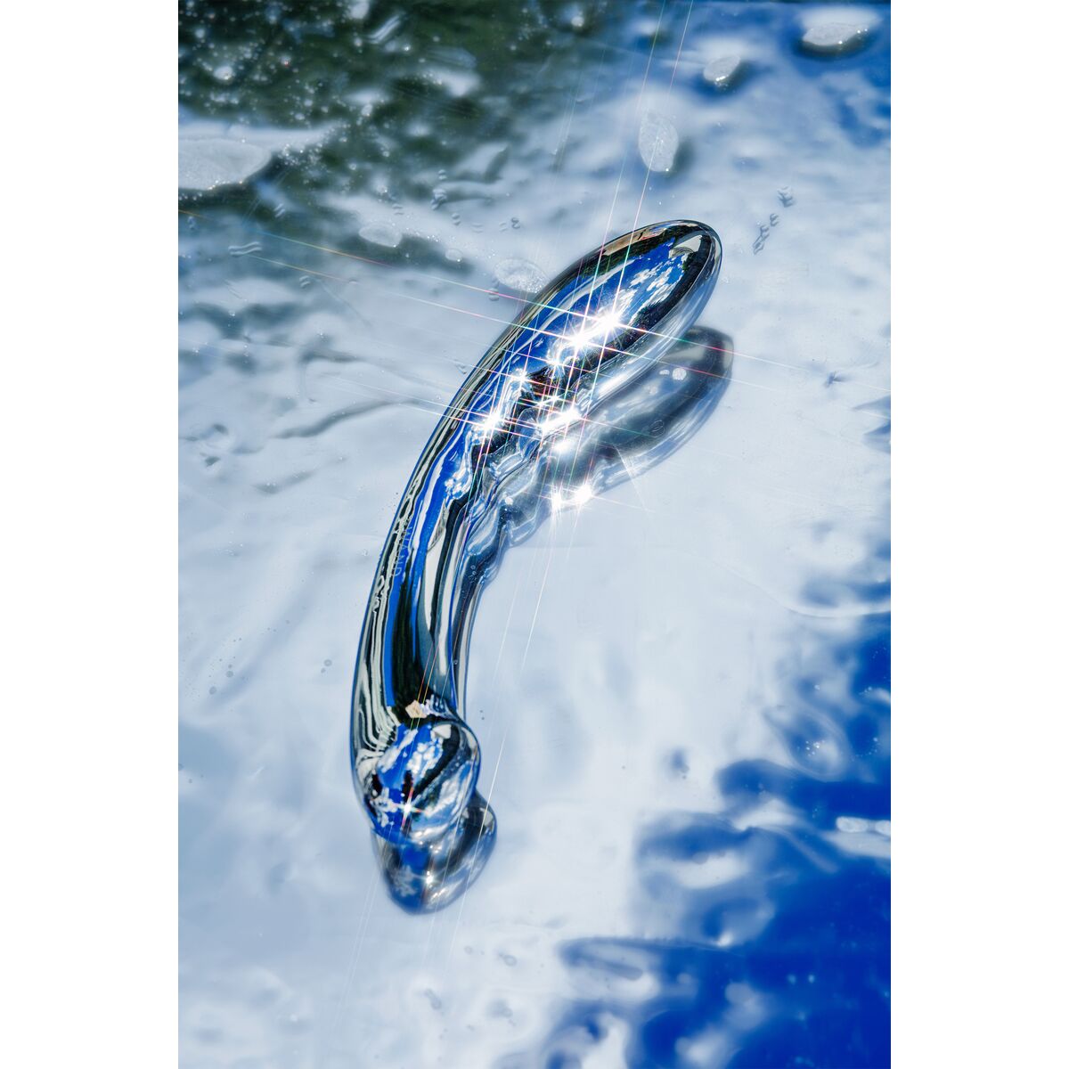 Dildo Le Wand Arch Silver Dildo Le Wand Arch Silver
