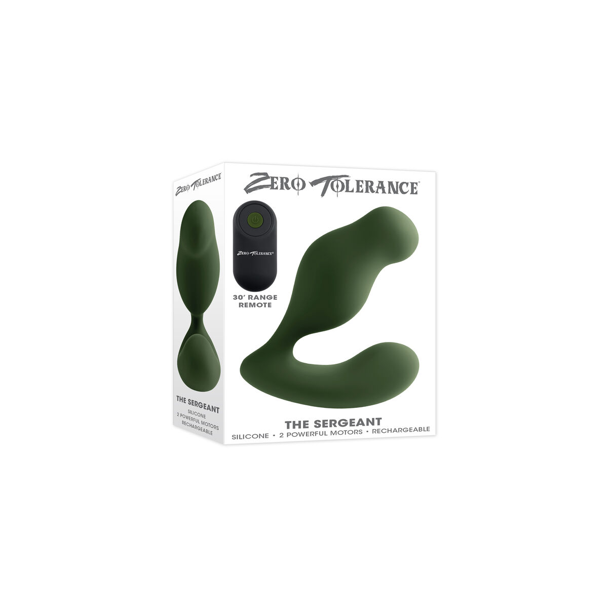 Anal Vibrator Zero Tolerance Green Anal Vibrator Zero Tolerance Green