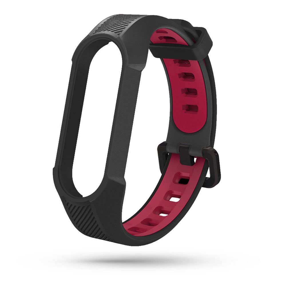 Tech-protect Armour Xiaomi Mi Band 5/6 Black/red