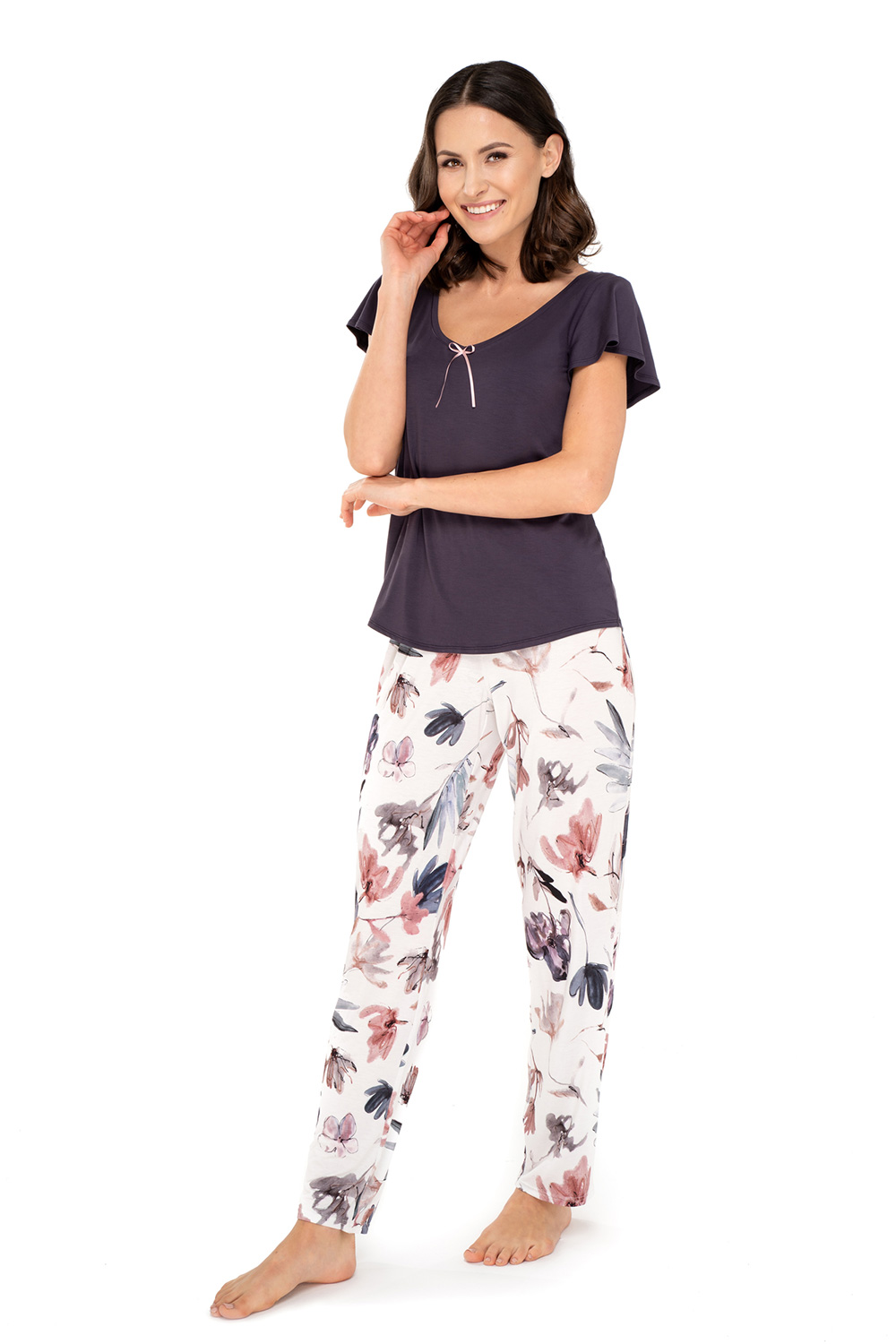 Pyjama model 159684 Babella violet Ladies