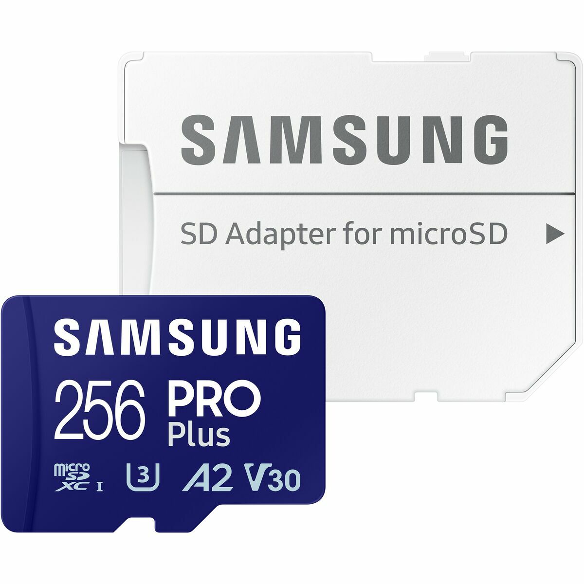 Micro SD Memory Card with Adaptor Samsung MicroSDHC PRO Plus 256GB