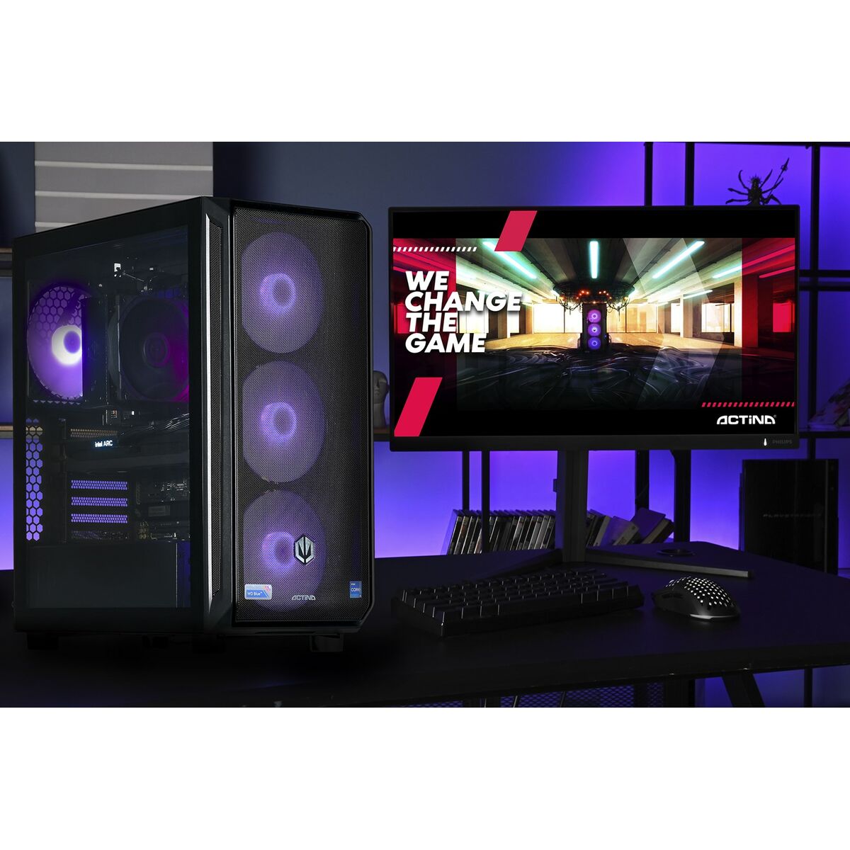 Desktop PC Actina KOMACNGIP0172 Intel Core i5-12400F 32 GB RAM 1 TB SSD Desktop PC Actina KOMACNGIP0172 Intel Core i5-12400F 32 GB RAM 1 TB SSD