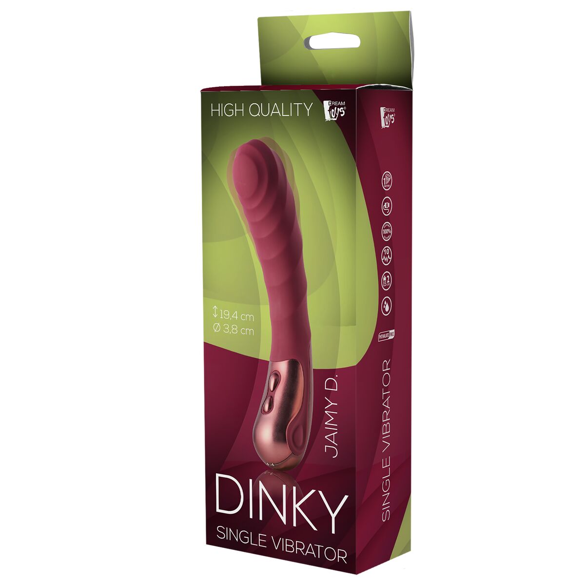 G-Spot Vibrator Dream Toys Dinky Red G-Spot Vibrator Dream Toys Dinky Red