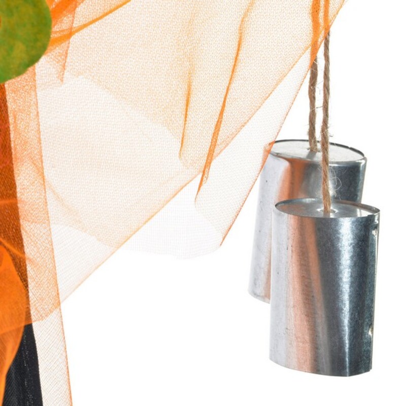 Halloween Decorations DKD Home Decor Organza Polyester Pumpkin (50 x 92 cm) (2 pcs)