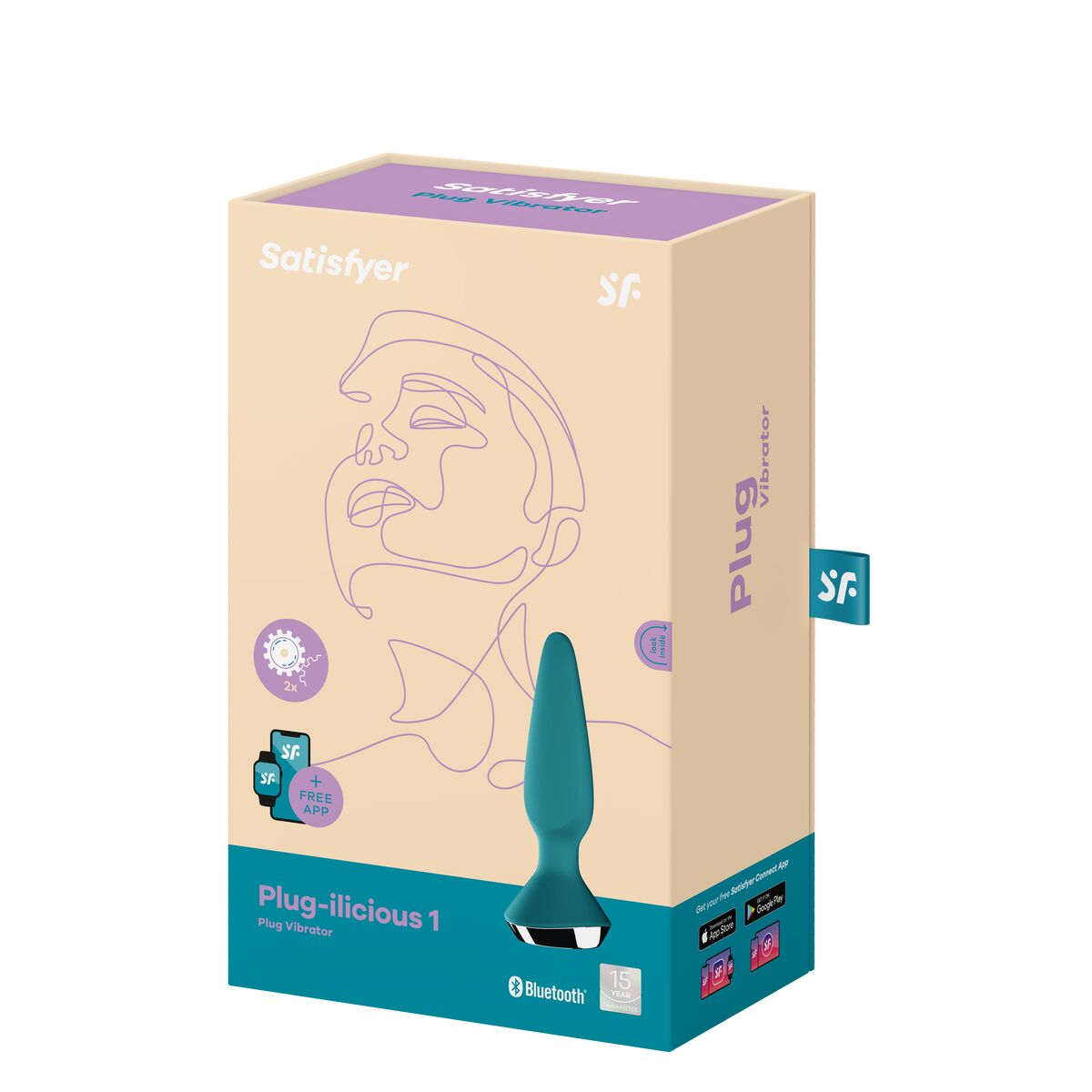 Anal plug Satisfyer Ilicious 1 Green
