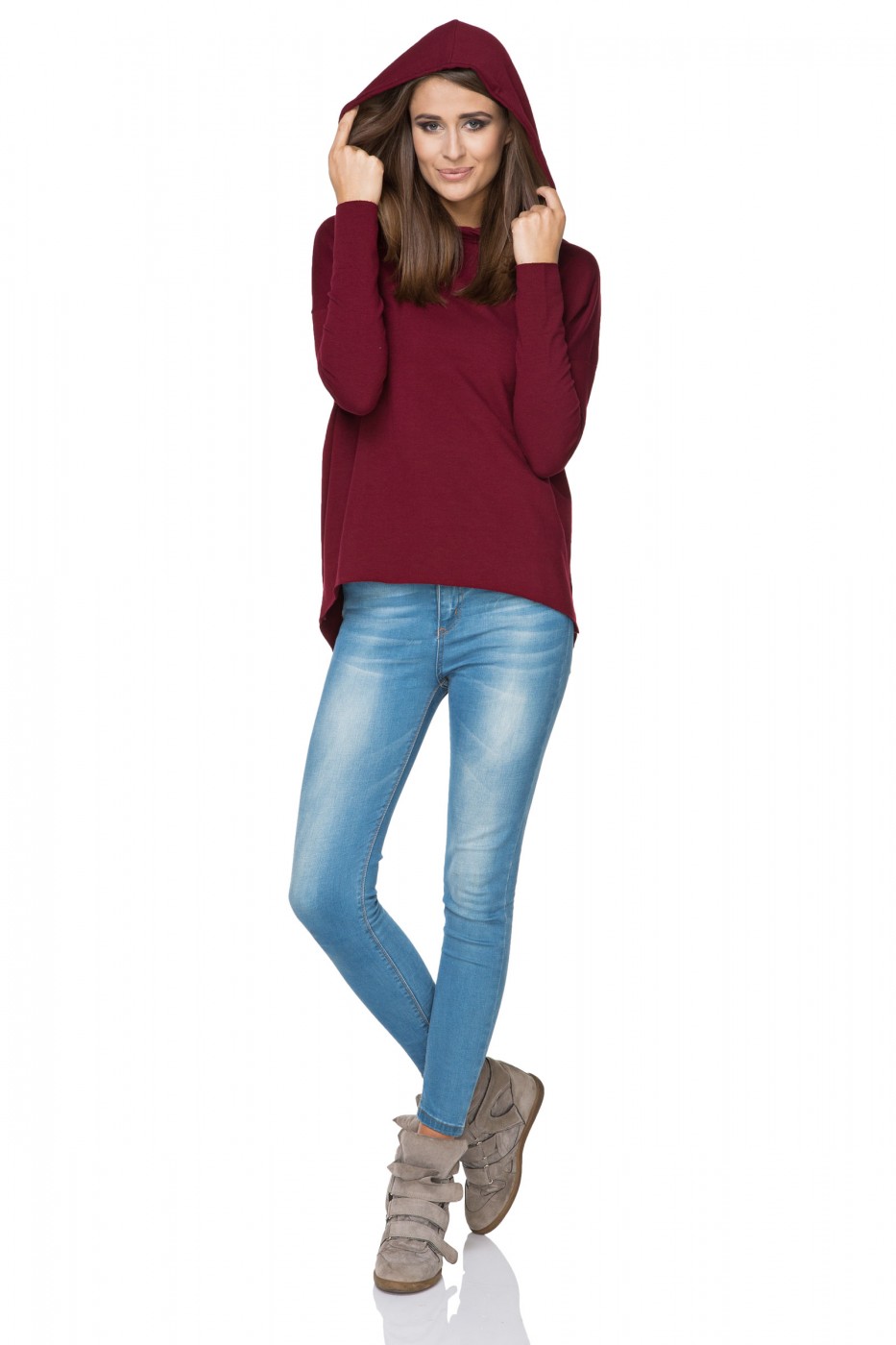 Sweater model 107343 Tessita rot Damen