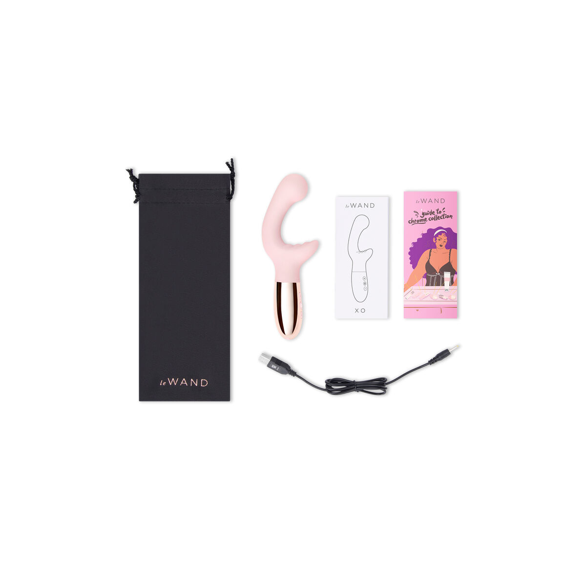 Vibrator Le Wand XO Rose Gold Vibrator Le Wand XO Rose Gold