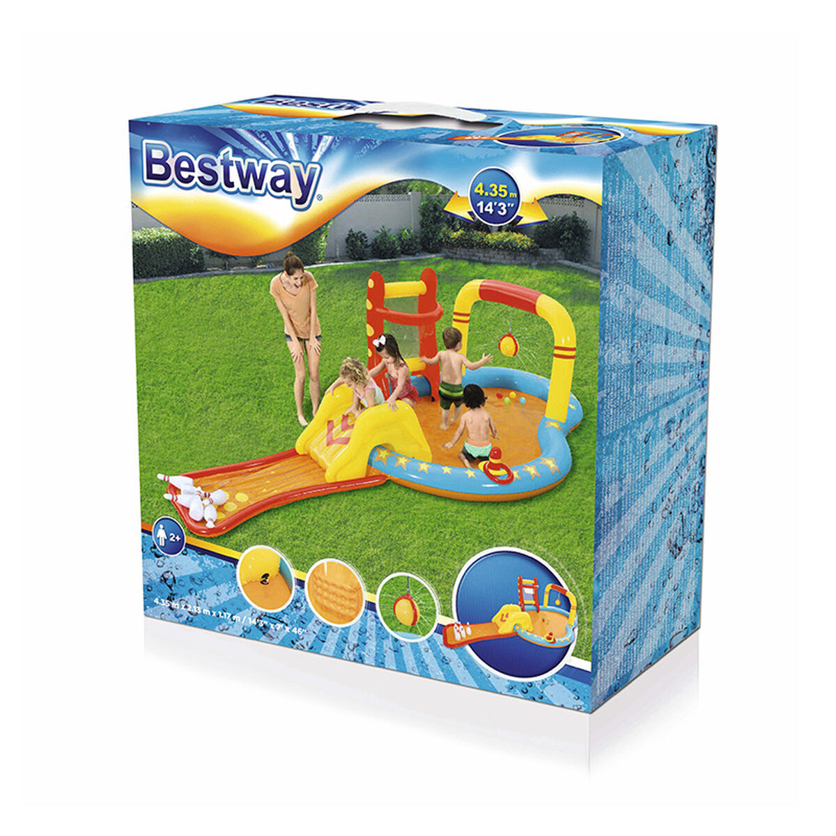 Children's pool Bestway Playground 435 x 213 x 117 cm