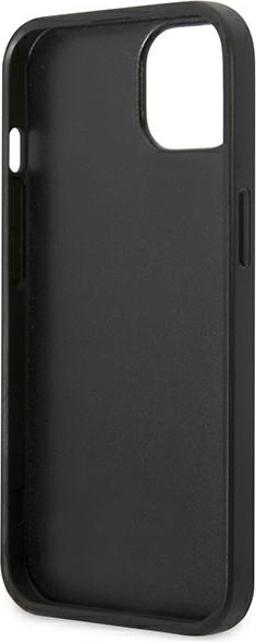 Karl Lagerfeld KLHCP13MSFMP2DG Apple iPhone 13 hardcase silver Saffiano Plaque