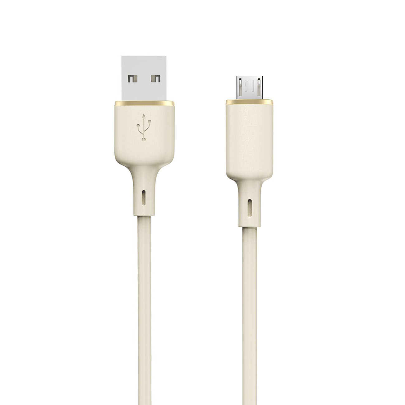 Dudao L7SM cable USB-A / microUSB 5A 1m beige