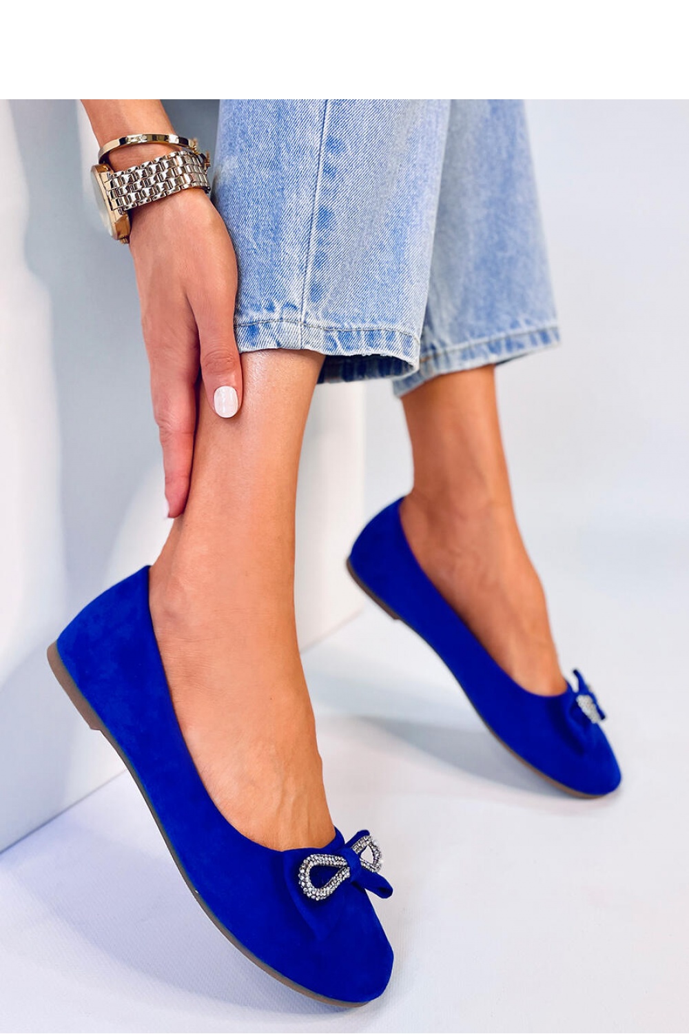  Ballet flats model 178757 Inello  blue