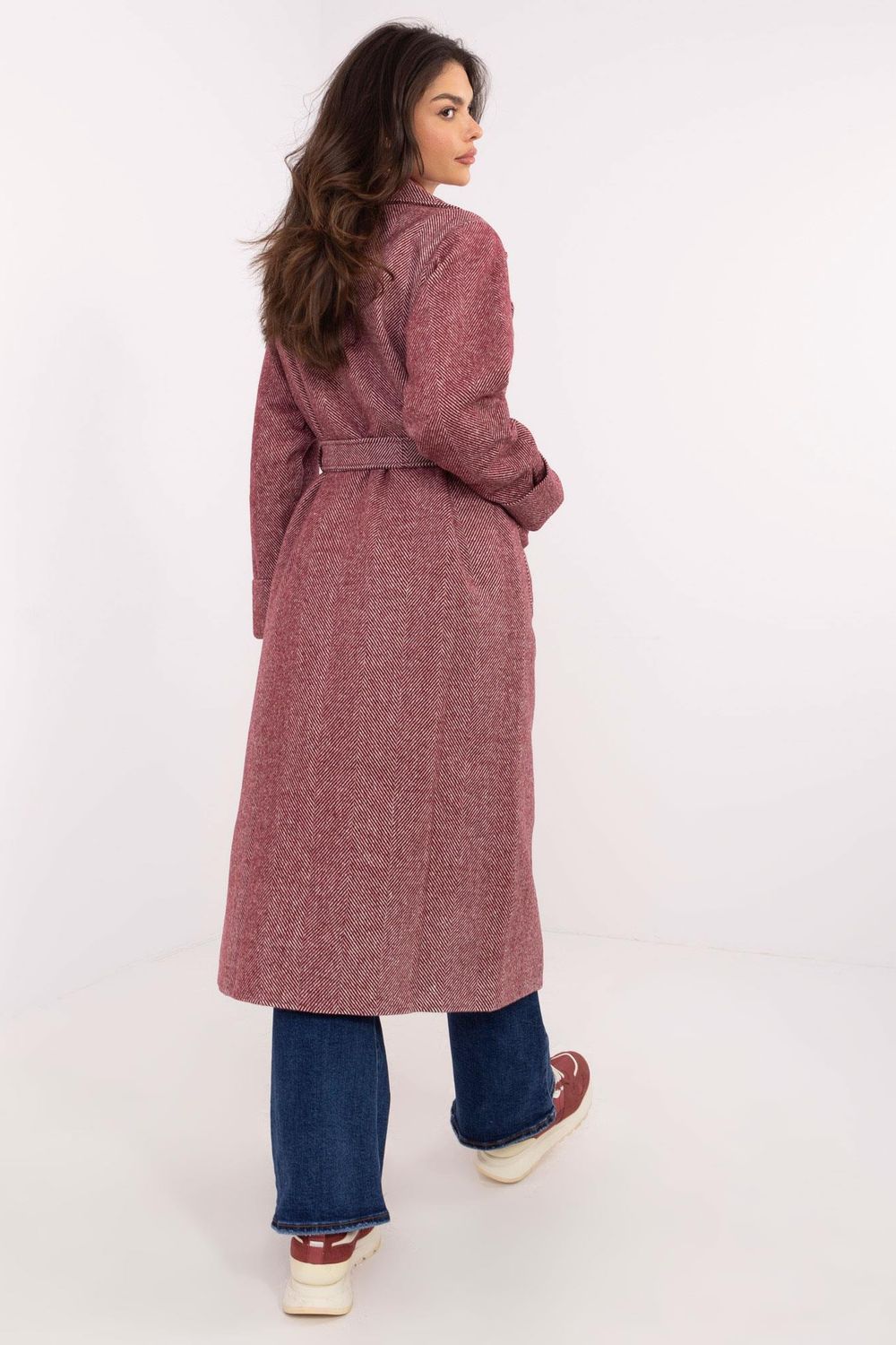  Coat model 206615 Lakerta  red