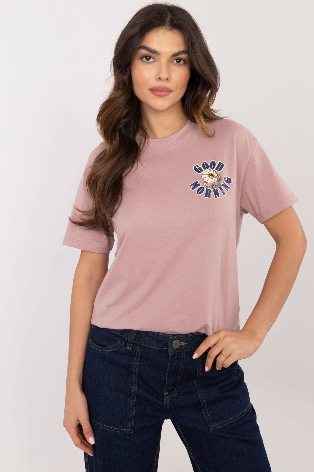  T-shirt model Sublevel  pink