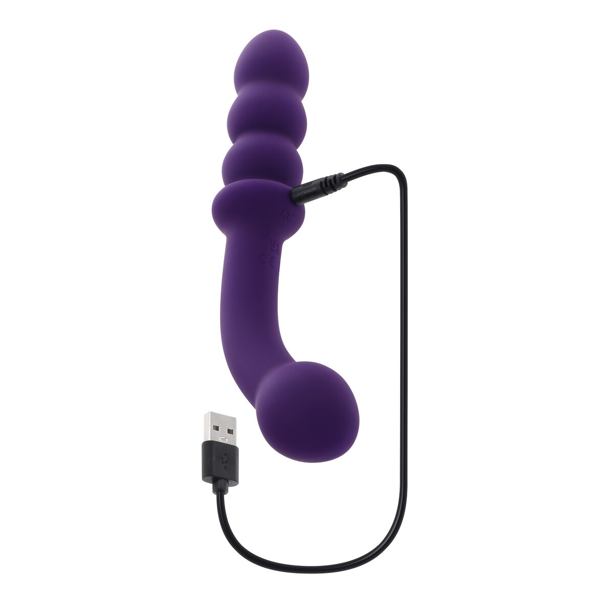 Cassini Anal Vibrator Black Playboy Purple Cassini Anal Vibrator Black Playboy Purple