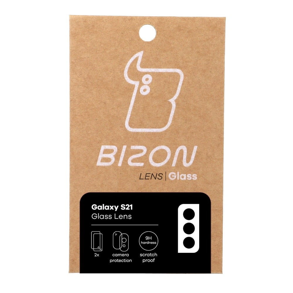 Bizon Glass Lens Samsung Galaxy S21 [2 PACK]