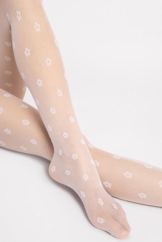  Tights model 196137 Fiore  white