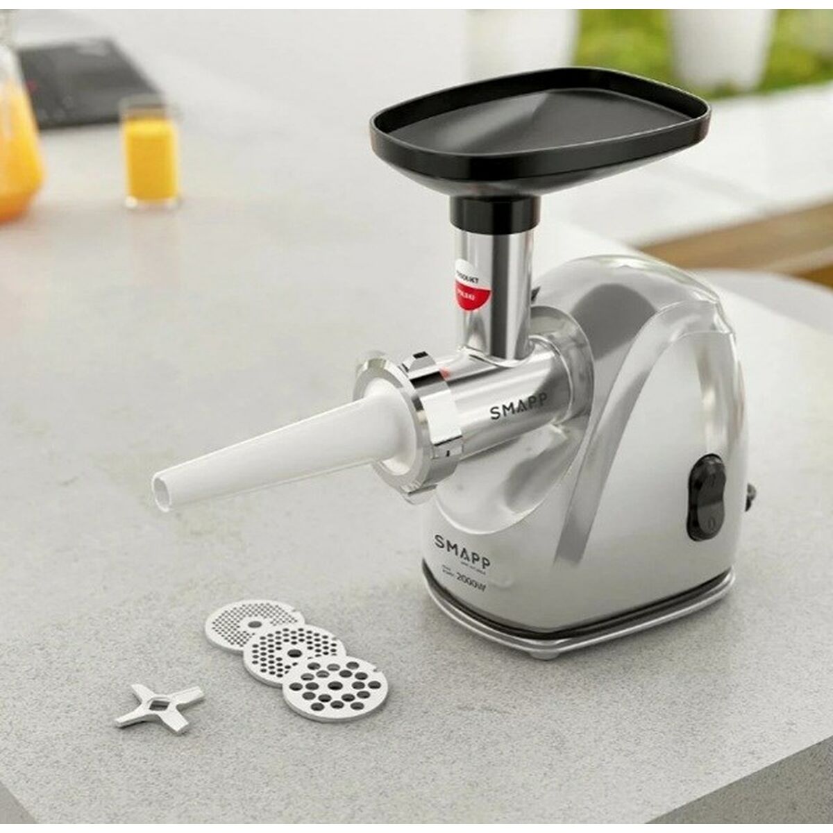 Mincer SMAPP 489.8 SL Srebrna Silver 2,5 Kg/min