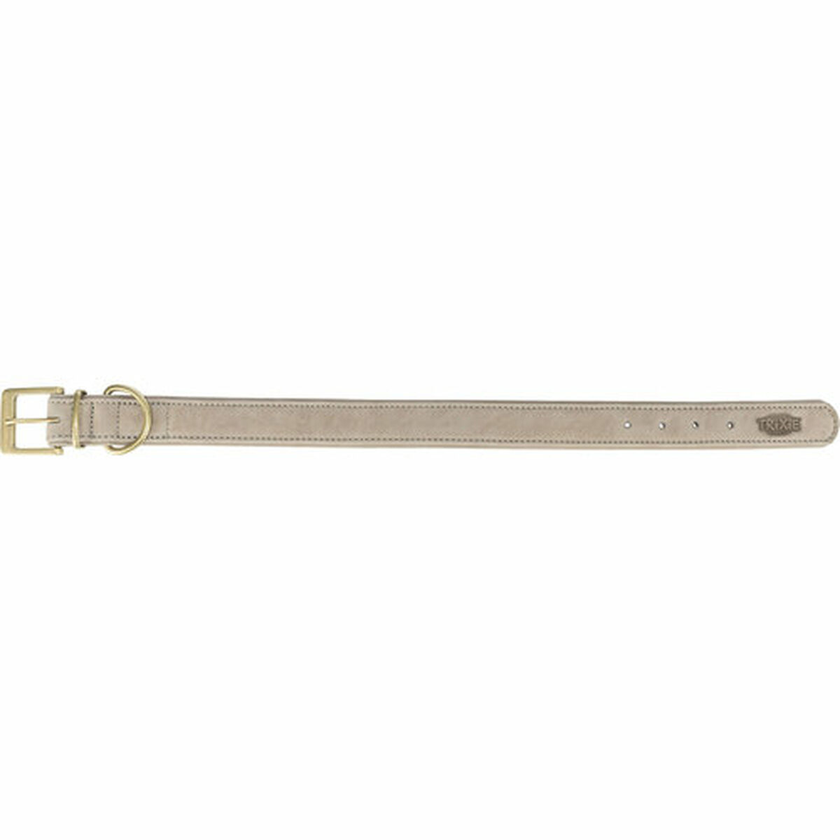 Dog collar Trixie Pure Light grey L 47-54 cm