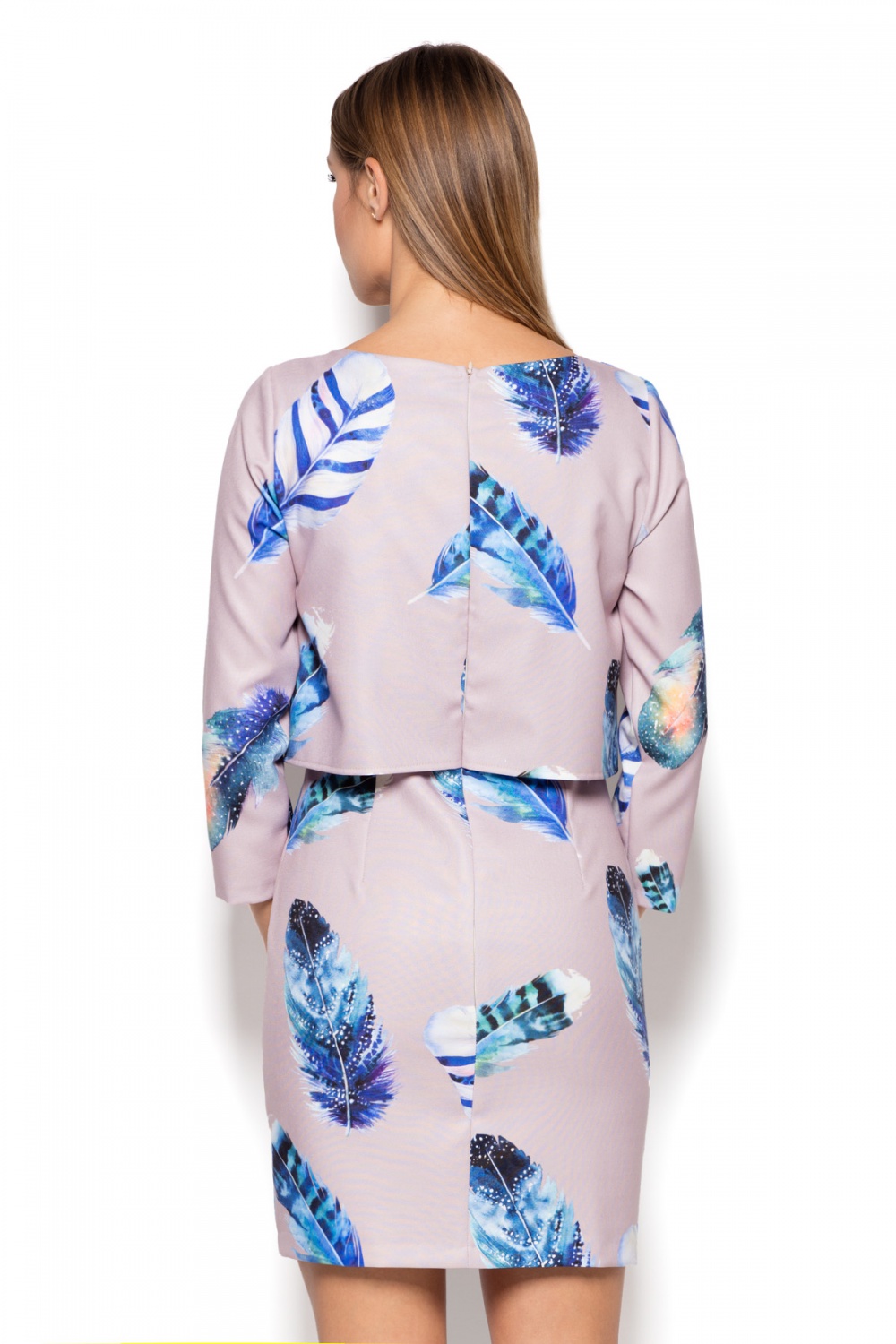 Alltagskleid model 76968 Katrus beige Damen