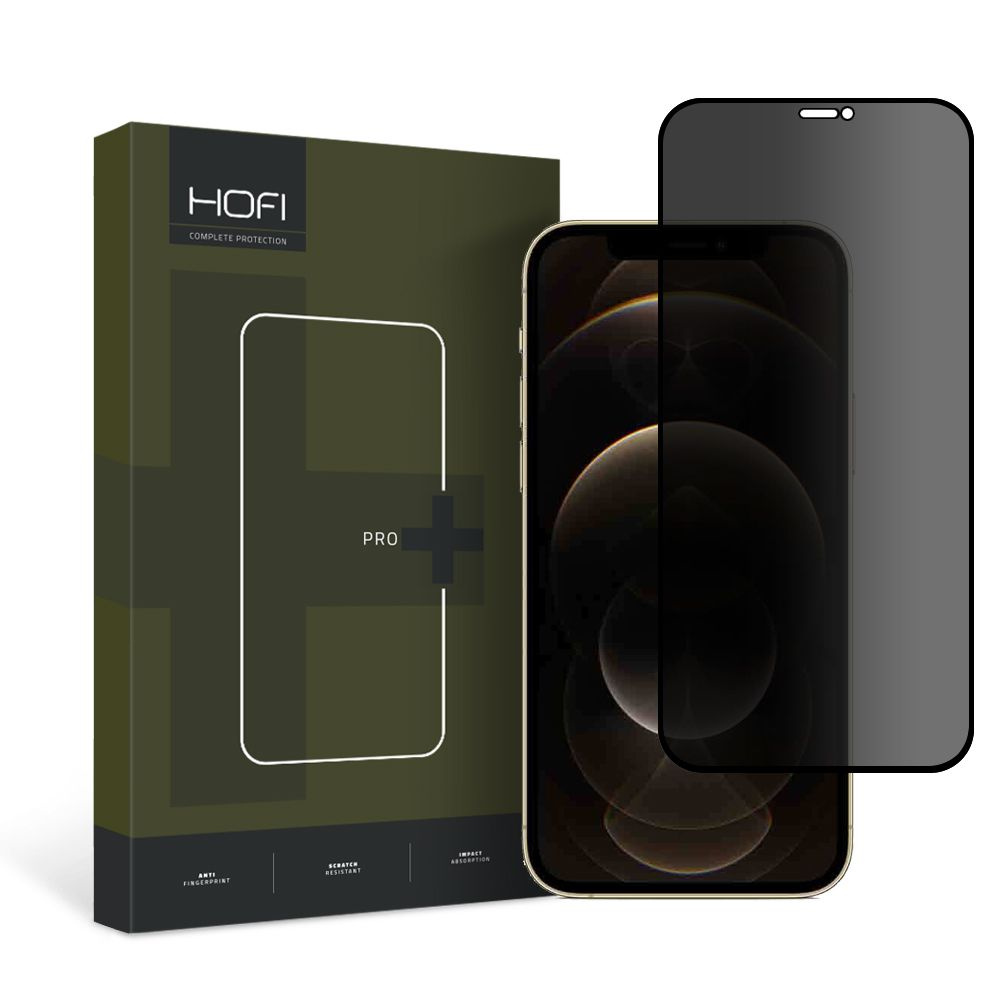 Hofi Anti Spy Glass Pro+ Apple iPhone 12/12 Pro Privacy