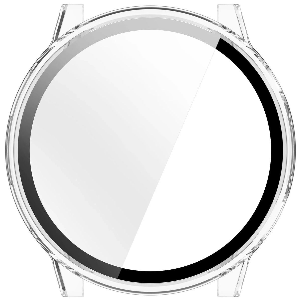 Etui ze szkłem do zegarka Bizon Case+Glass Watch do Garmin Venu 4 41mm przezroczyste